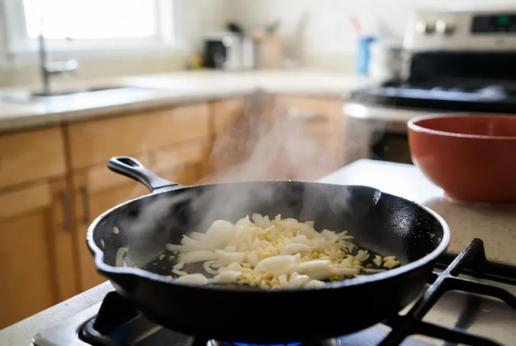 Ground Beef Burrito Bowl Recipe 1 Step 1