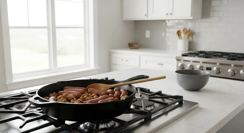 Biscuits And Sausage Gravy Pizza Recipe 2 Step 2 2