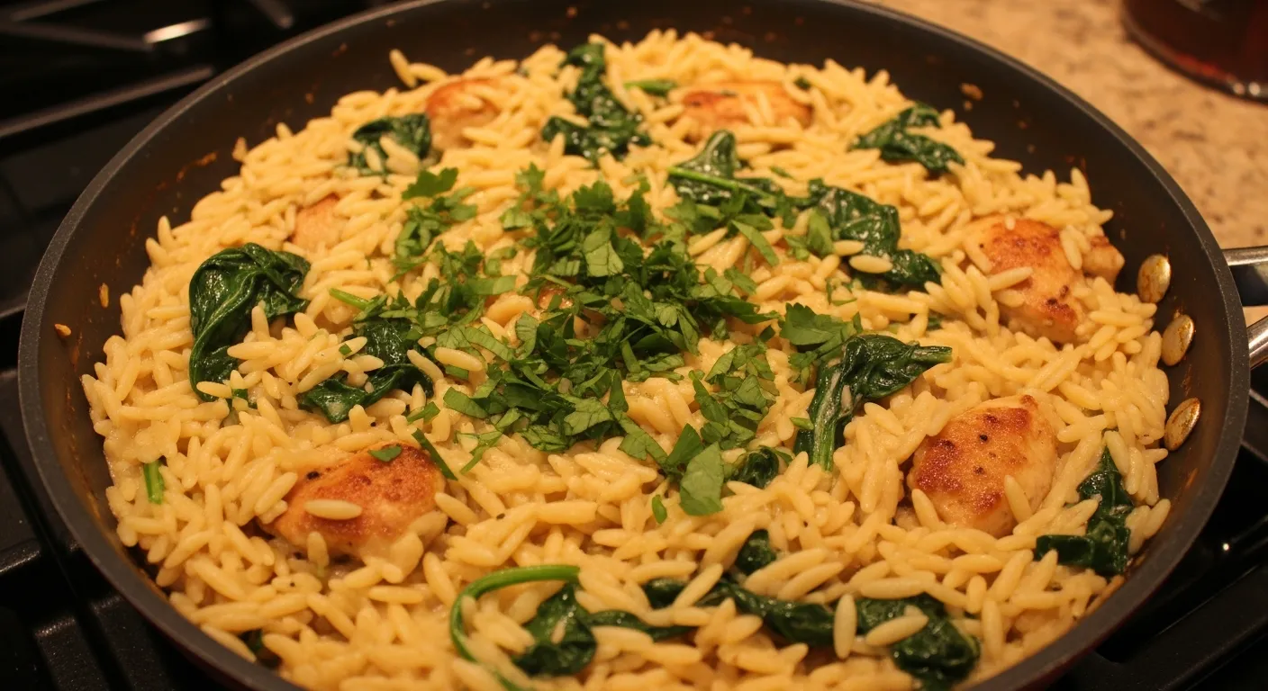 Cajun Chicken Alfredo Orzo Recipe 7 Cajun Chicken Alfredo Orzo