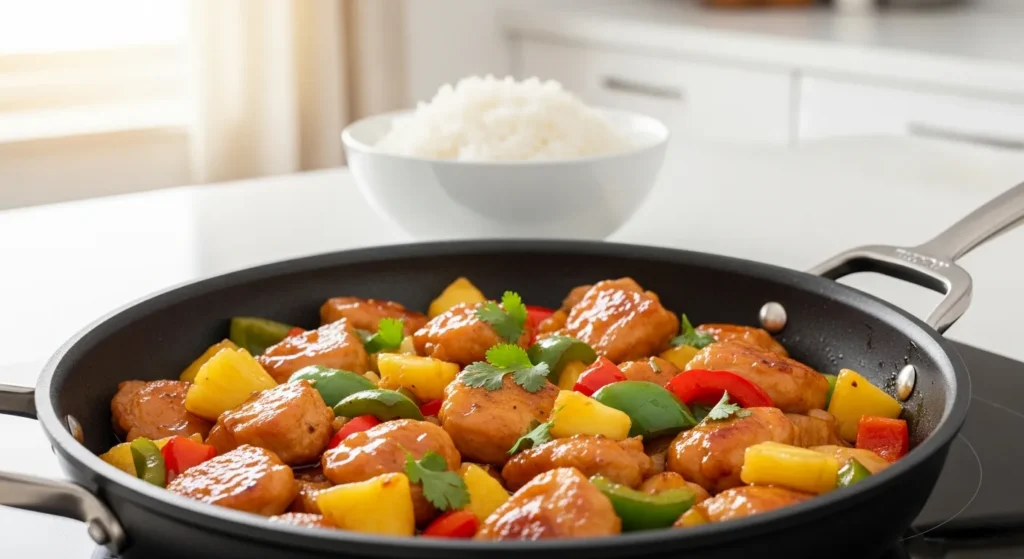 Pineapple Chicken And Rice Recipe 6 Step 6 9