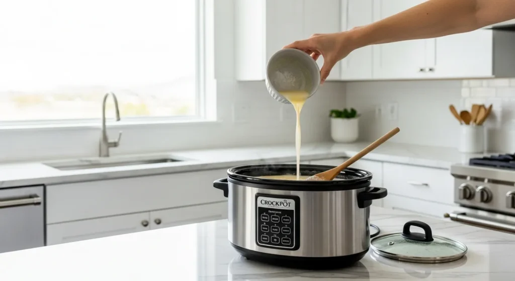 Chicken Tenderloins Crockpot Recipe Step 4