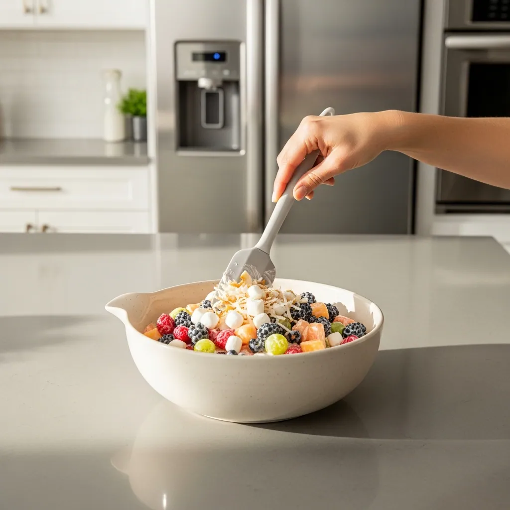 Classic Ambrosia Fruit Salad 4 Classic Ambrosia Fruit Salad2