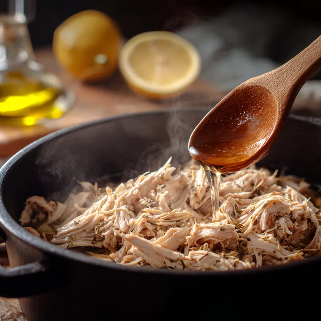 Tender Shredded Chicken Recipe for Meal Prep 2 Cooking step 6