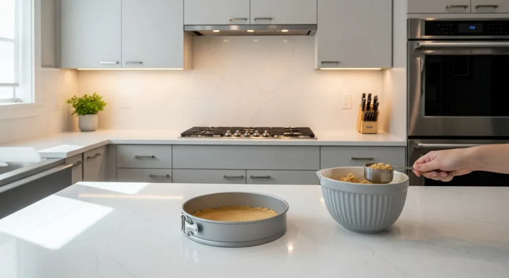 Creamy Lemon Meringue Cheesecake Recipe 1 Creamy Lemon Meringue Cheesecake Recipe Step 1