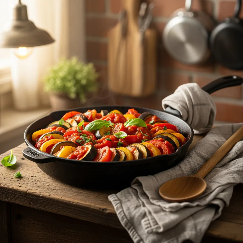 Rustic Ratatouille Recipe for Classic French Vegetable Dishes 2 Dish 4