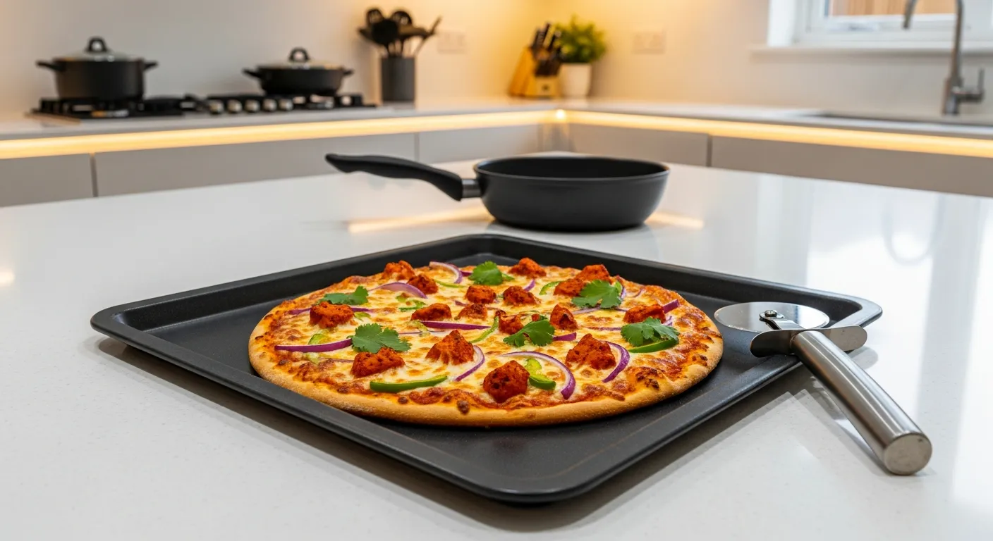 Chicken Tikka Pizza Recipe