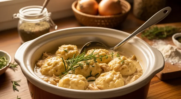 Hearty Crockpot Chicken and Dumplings Recipe for Family Meals 6 Crockpot Chicken and Dumplings Recipe