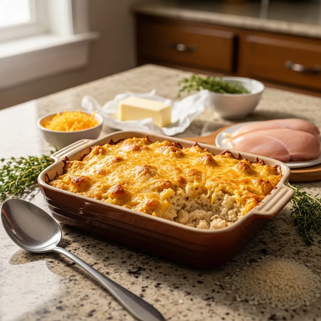 Creamy Chicken and Rice Casserole Recipe for Easy Family Meals 4 Chicken and Rice Casserole Recipe