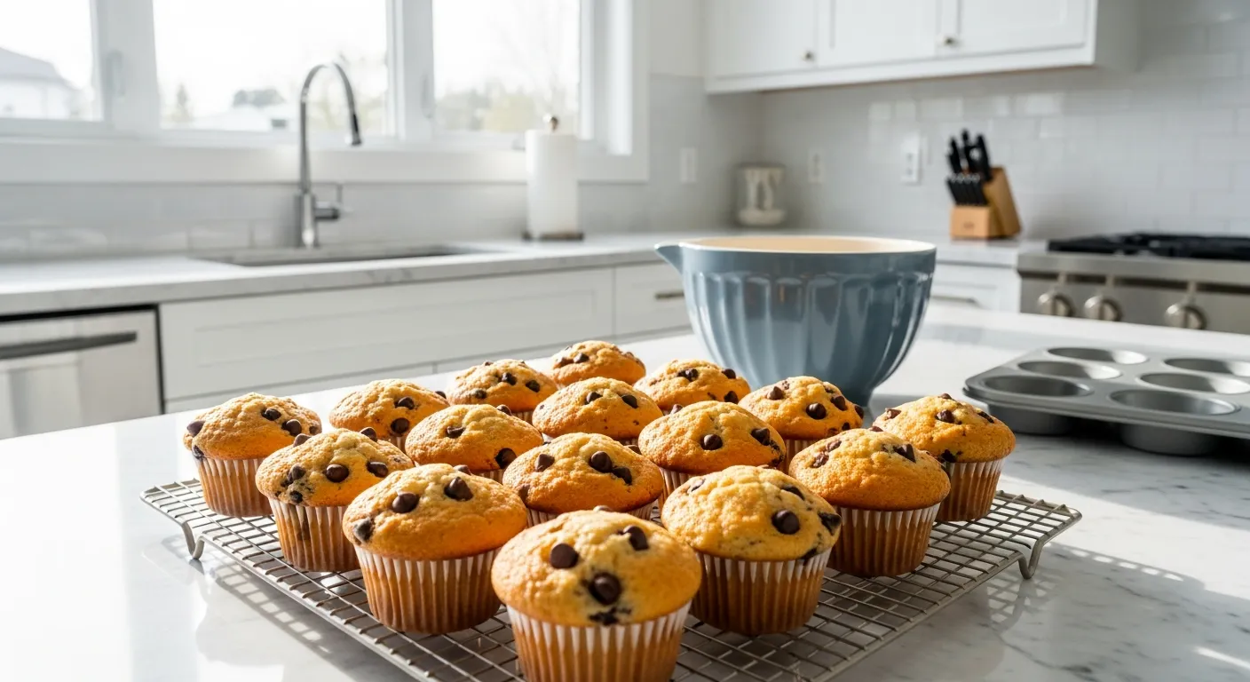Fluffy Chocolate Chip Muffins Recipe for Breakfast 7 Chocolate Chip Muffins Recipe