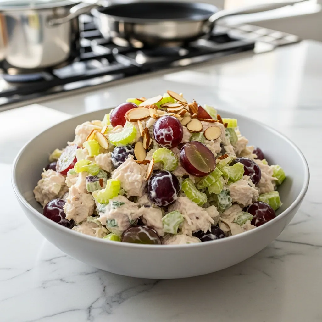 Creamy Healthy Chicken Salad Recipe