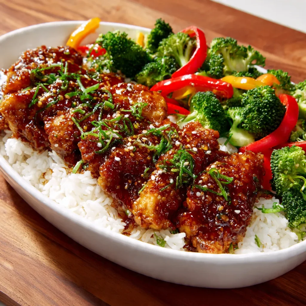 Sticky Honey Garlic Chicken Recipe for Savory Dinner Meals 3 Serving 10
