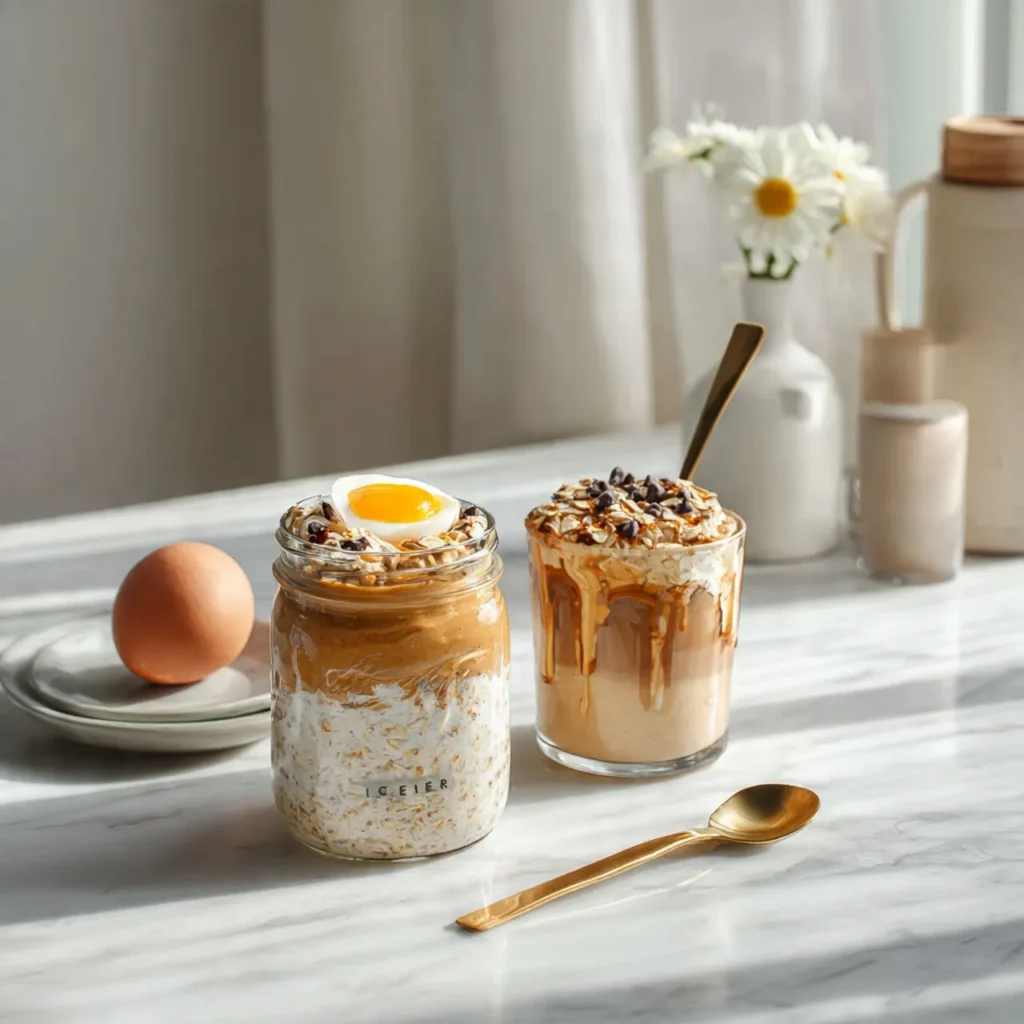 Nutty Peanut Butter Overnight Oats Recipe for Protein Packed Breakfast 3 Serving 13