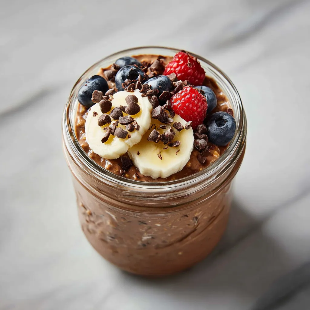 Chocolate Overnight Oats Recipe