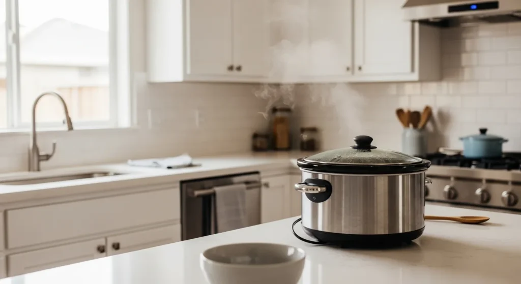 Slow Cooked Chicken Cacciatore Crockpot Recipe Step 4
