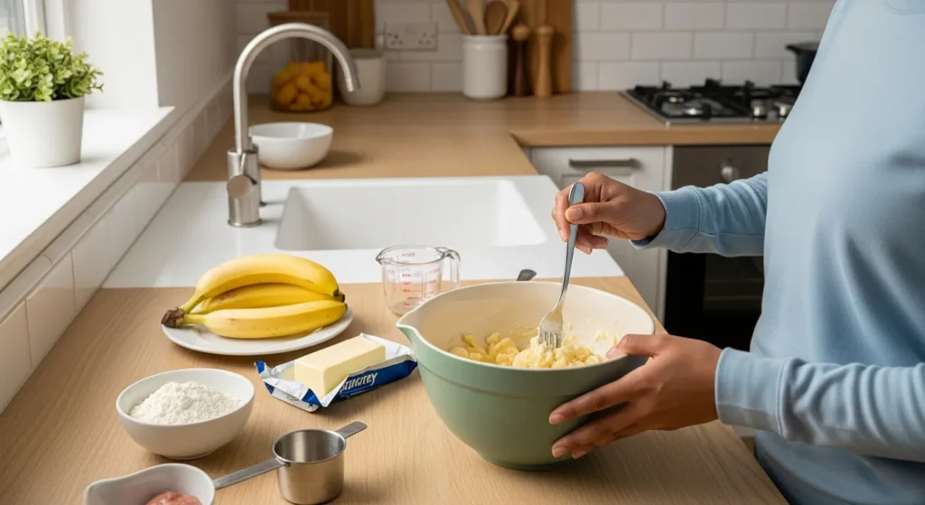 Nutty Almond Flour Banana Muffins Recipe for Breakfast 2 Step 2 11