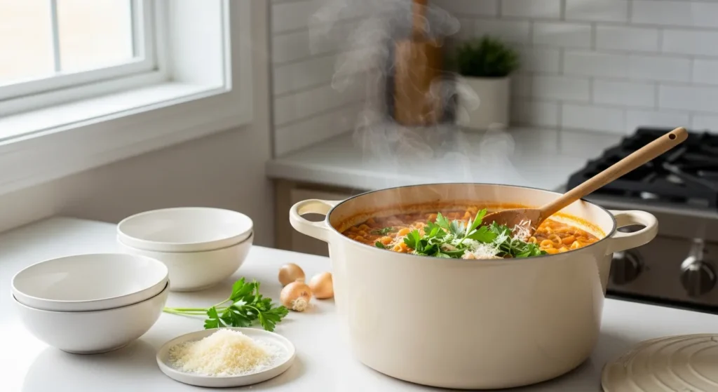 Rustic Pasta Fagioli Soup Recipe for Italian Comfort 5 Step 5 19