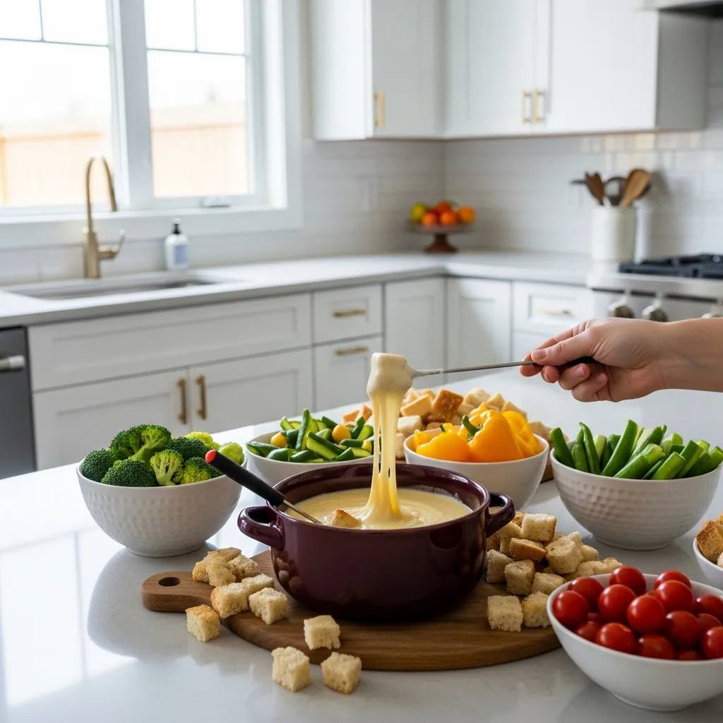 Gooey Cheese Fondue Recipe for Cozy Gatherings 6 Step 6 12