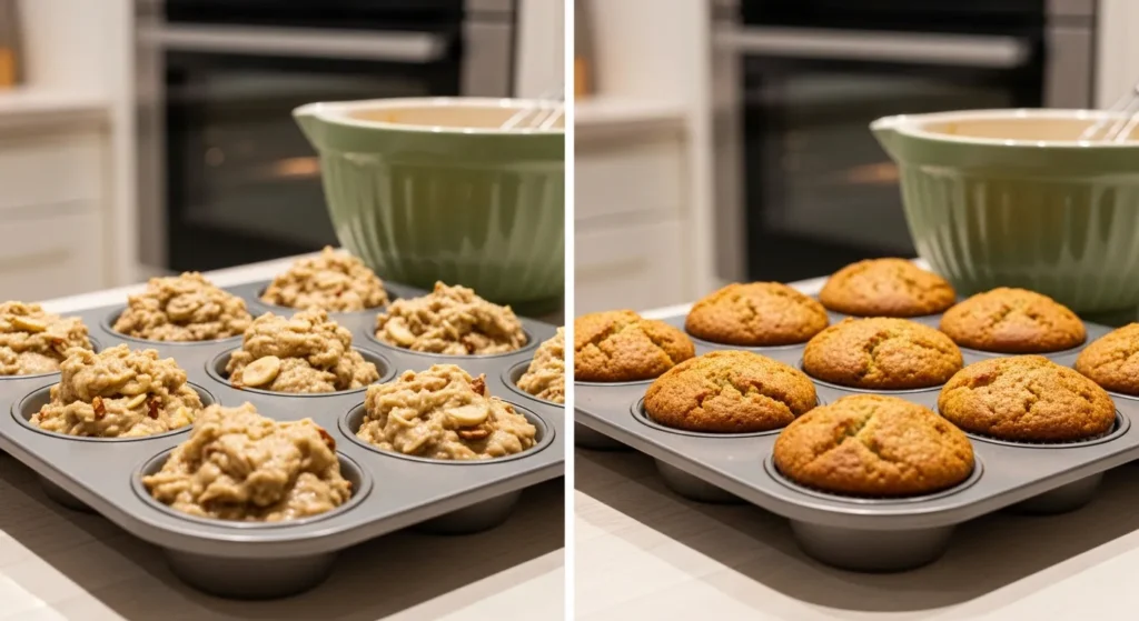 Nutty Almond Flour Banana Muffins Recipe for Breakfast 5 Step 6 9