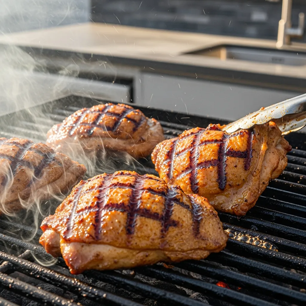 Juicy BBQ Chicken Thighs Recipe for Grill Season 2 dish 11