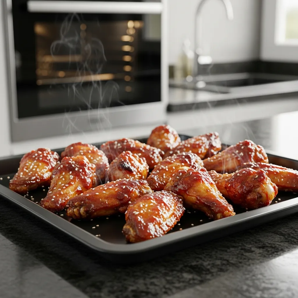 Smoky BBQ Chicken Wings Recipe for Game Day Snacks 2 dish 12