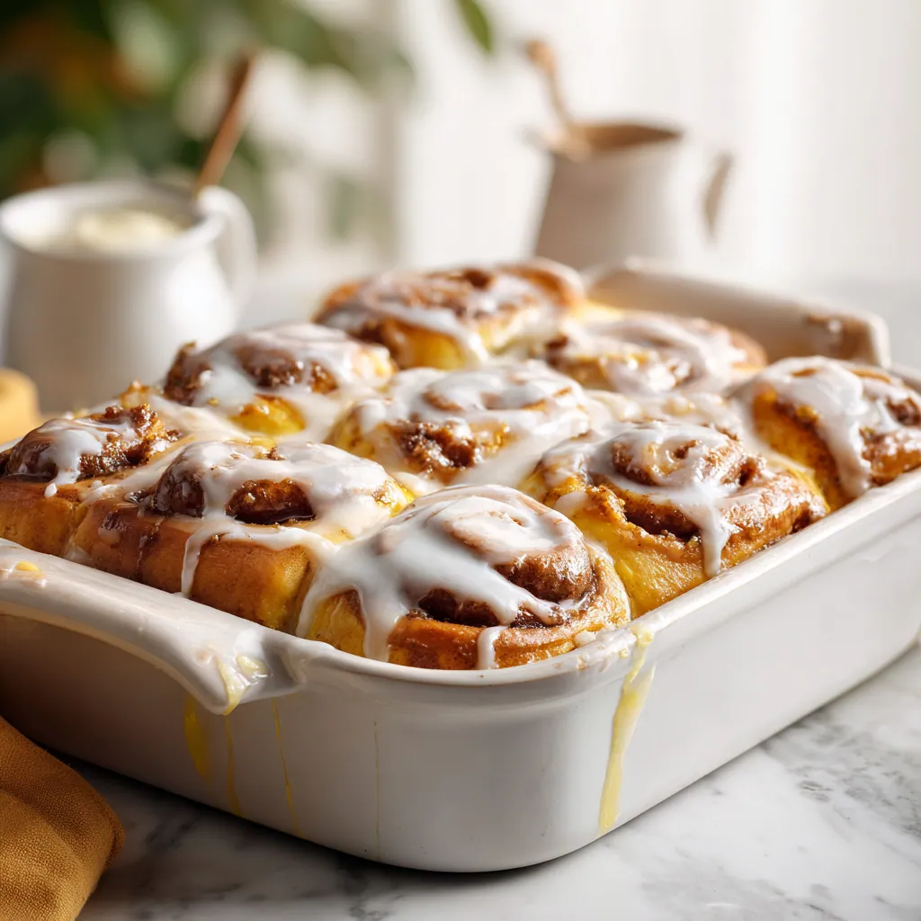 Pumpkin Cinnamon Rolls Recipe