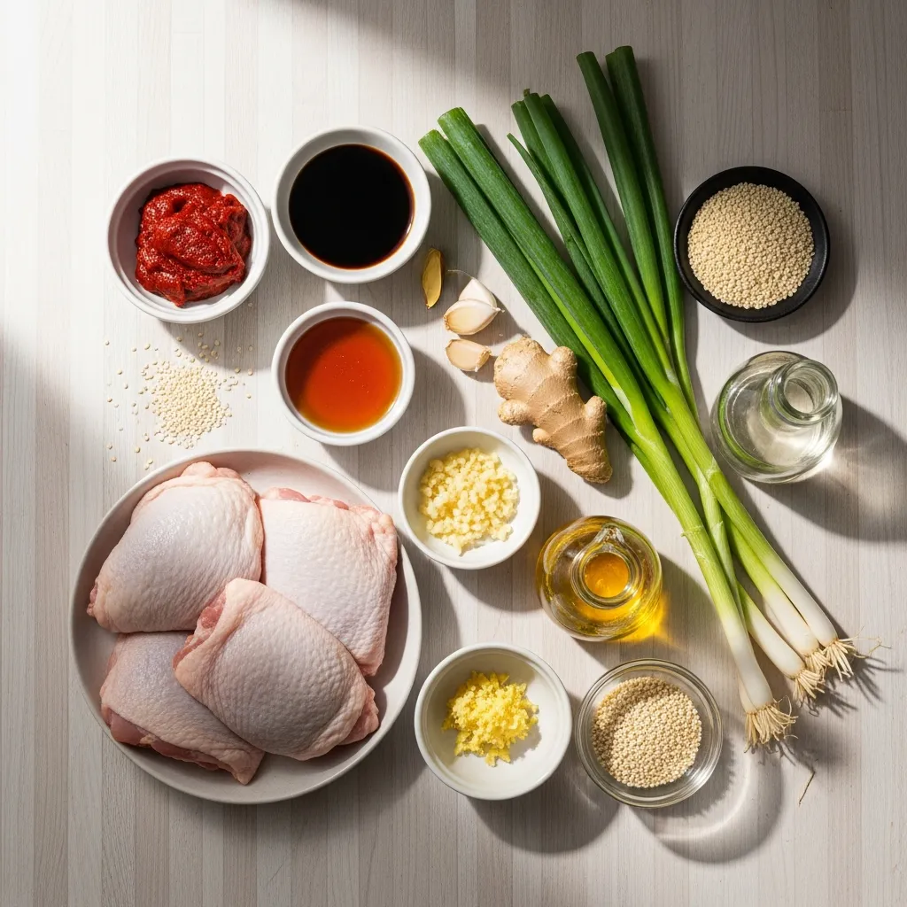 Spicy Korean BBQ Chicken Recipe for Bold Flavor Meals 1 ingredients 18