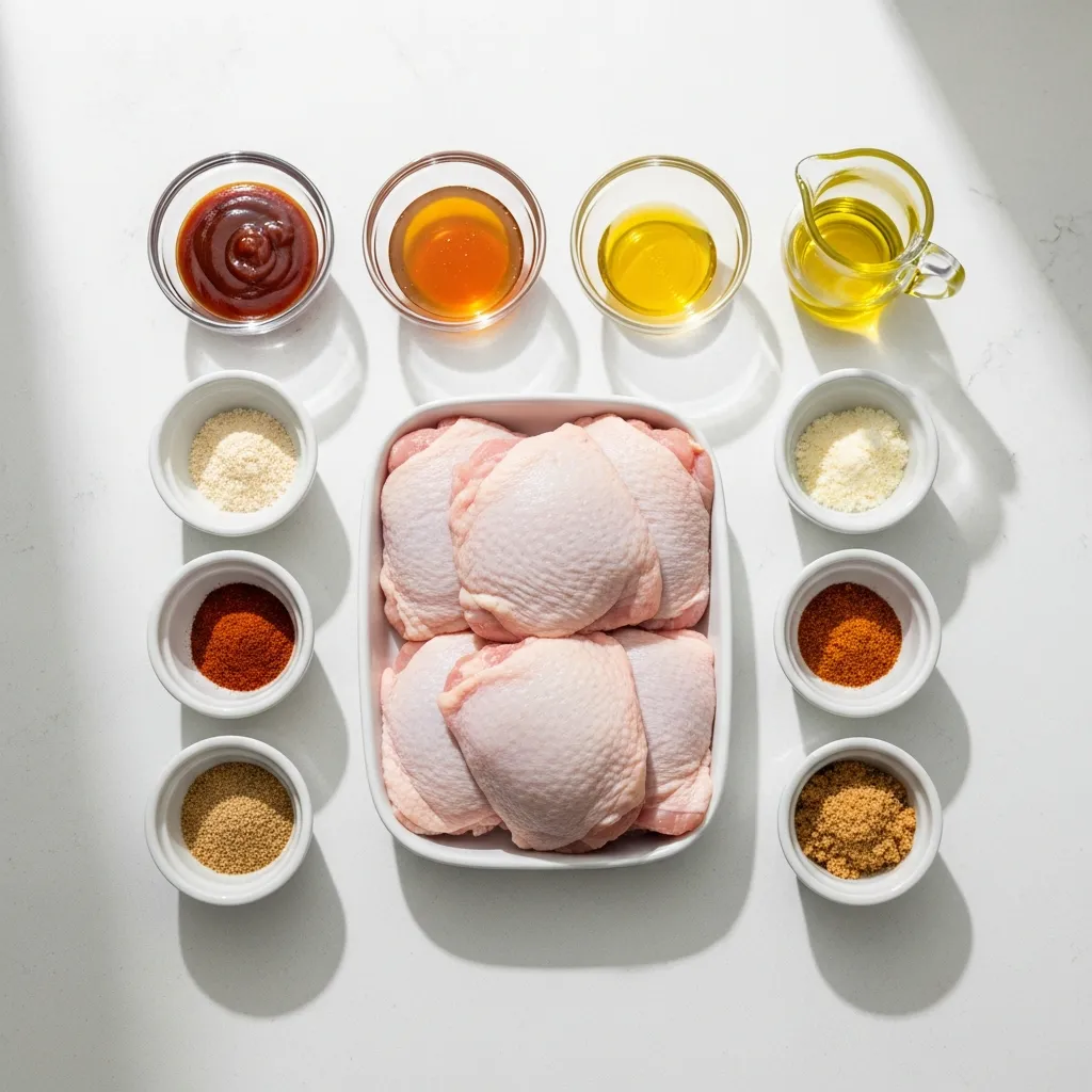 Juicy BBQ Chicken Thighs Recipe for Grill Season 1 ingredients 28