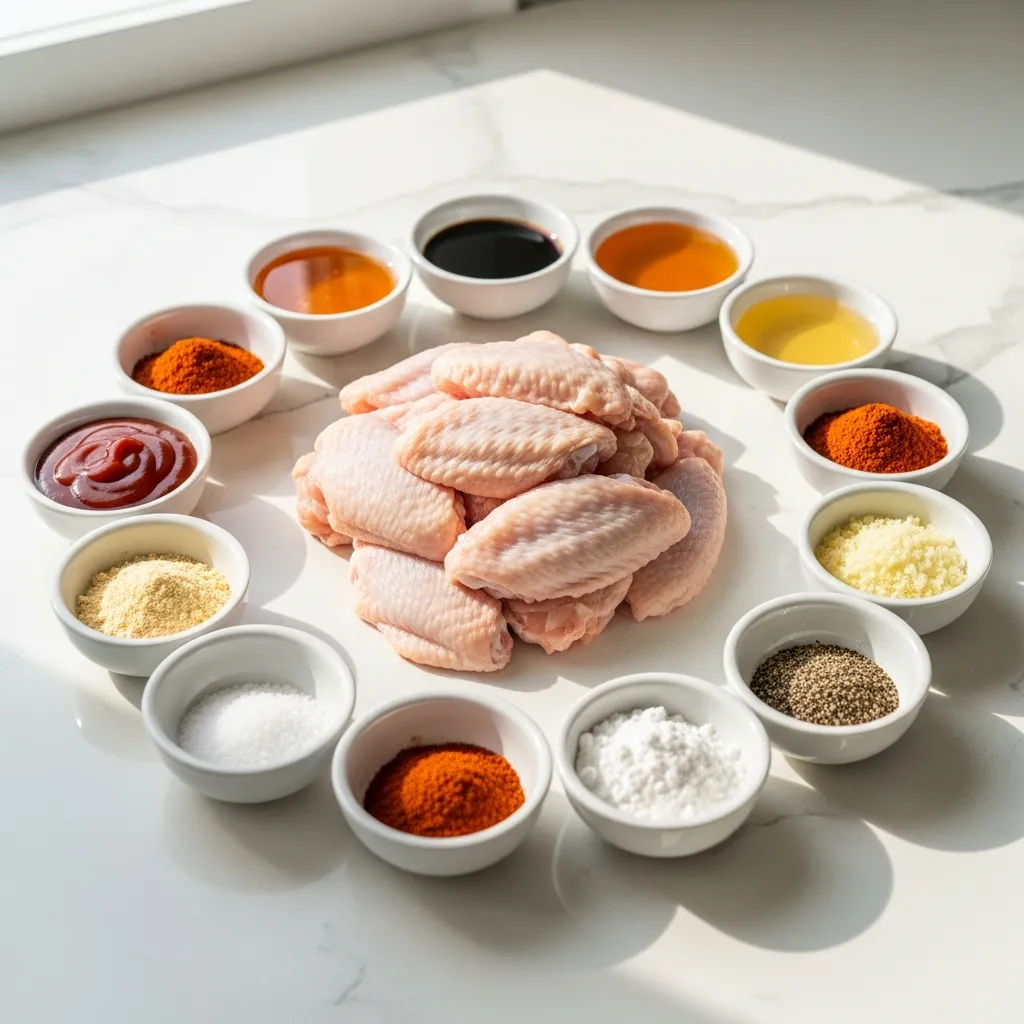 Smoky BBQ Chicken Wings Recipe for Game Day Snacks 1 ingredients 30