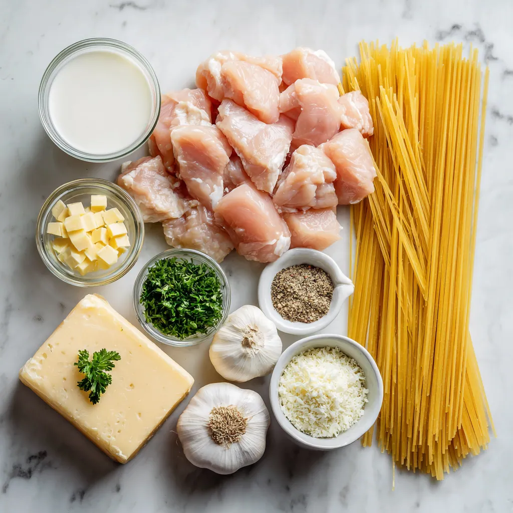 Creamy Chicken Spaghetti Recipe for Weeknight Dinner Meals 1 ingredients 31