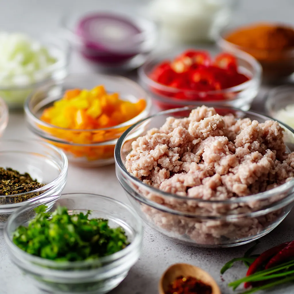 Delicious Ground Chicken Recipe for a Healthy Dinner 1 ingredients of Ground Chicken recipe