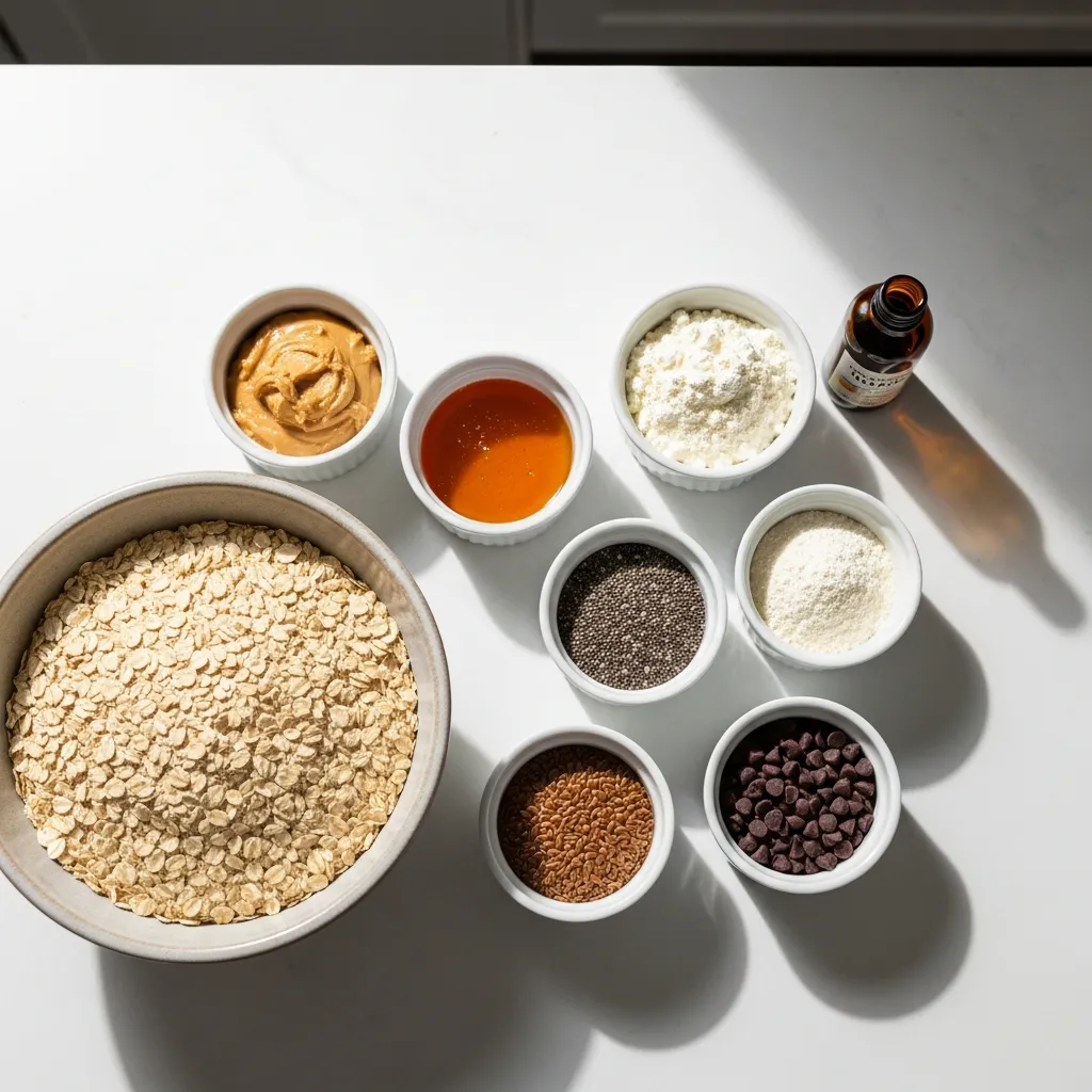 Energy Peanut Butter Protein Balls Recipe for Healthy Snacking 1 ingredients 8