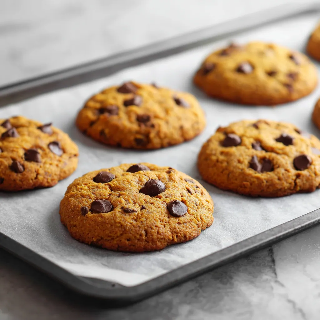  Pumpkin Chocolate Chip Cookies