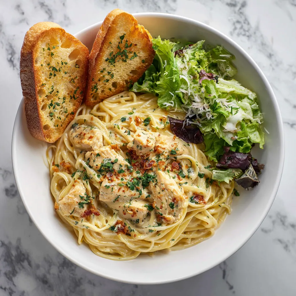 Creamy Chicken Spaghetti Recipe for Weeknight Dinner Meals 3 serving 12