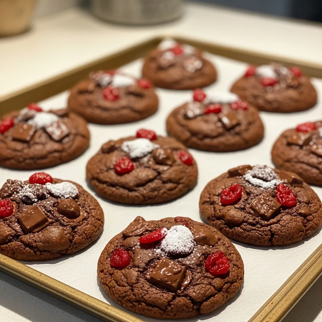 Decadent Black Forest Cookie Recipe for Chocolate Lovers 2 Dish 2