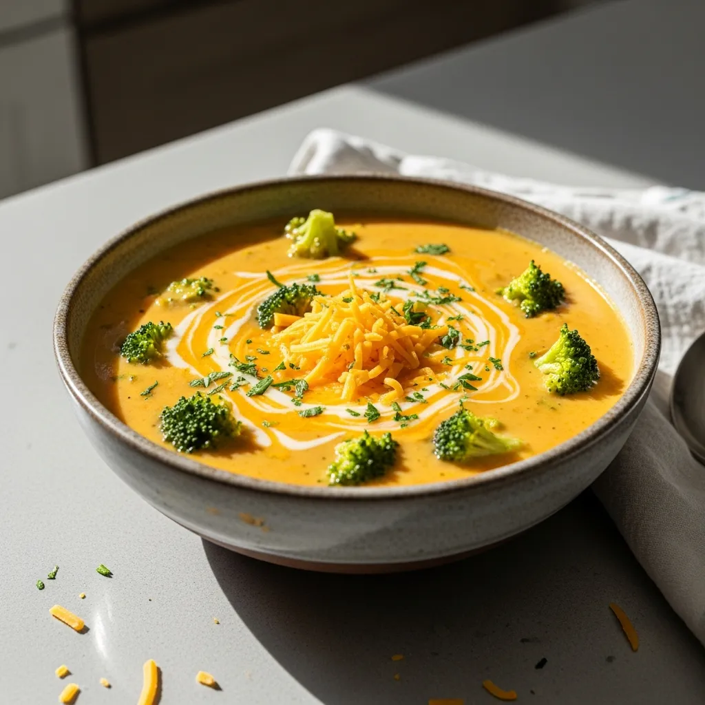 Broccoli Cheddar Soup Recipe