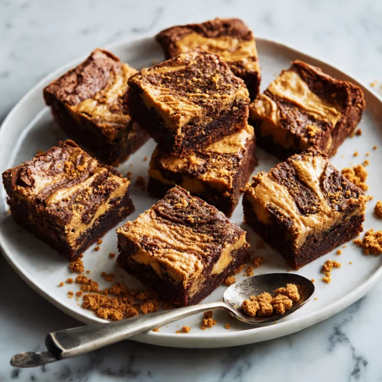 Biscoff Brownies Recipe
