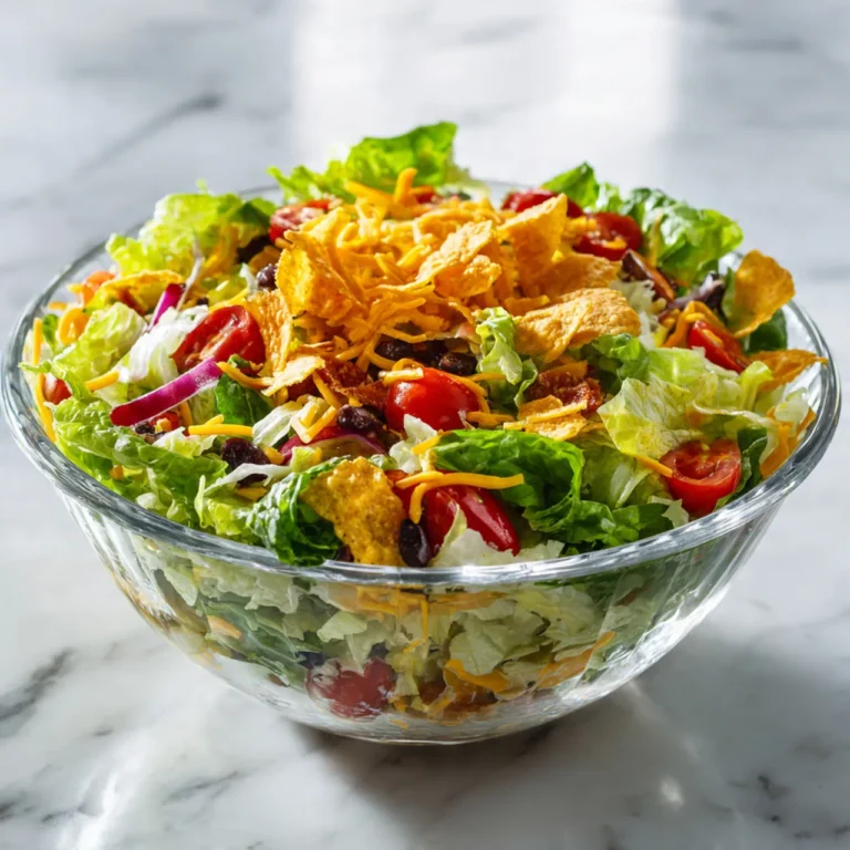 Crisp Taco Salad Recipe