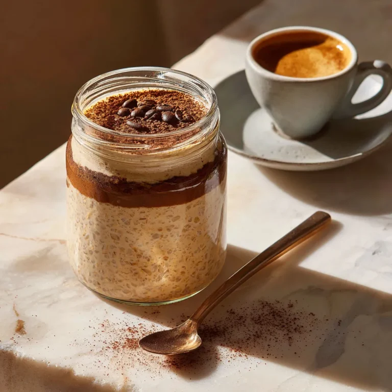 Tiramisu Overnight Oats