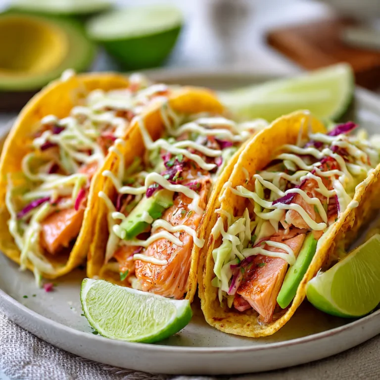 Salmon Tacos Recipe