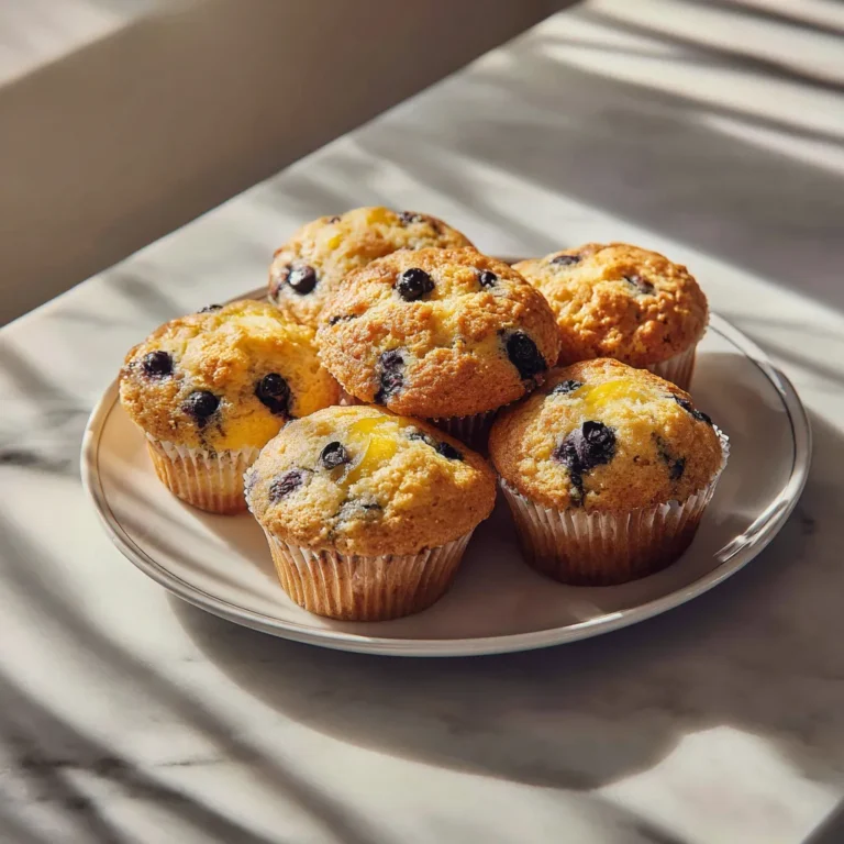 Lemon Blueberry Muffins Recipe