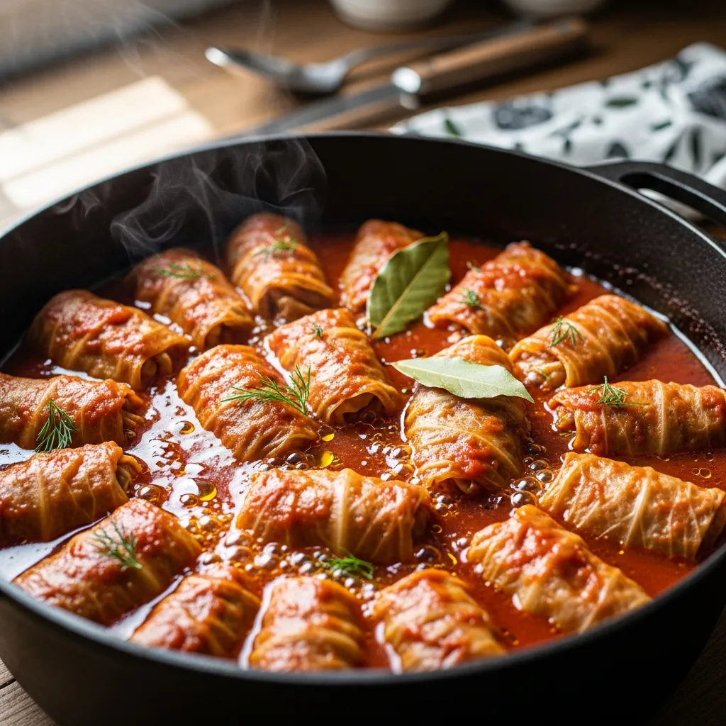 Savory Stuffed Cabbage Rolls Recipe for Hearty Meals 2 Stuffed Cabbage Rolls