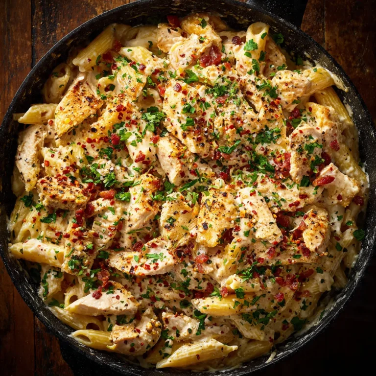 Chicken Bacon Ranch Pasta Recipe