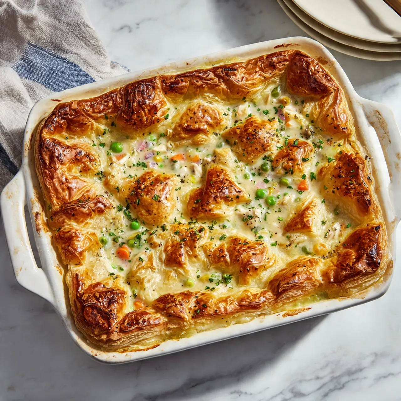 Chicken Pot Pie Casserole Recipe