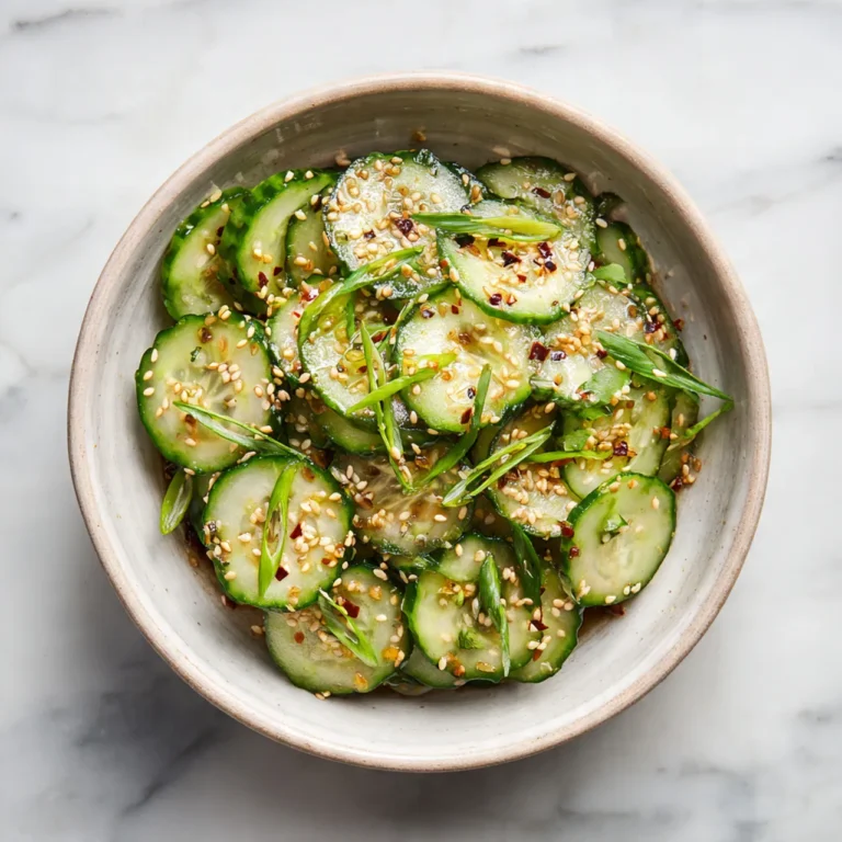 Cucumber Salad Recipe