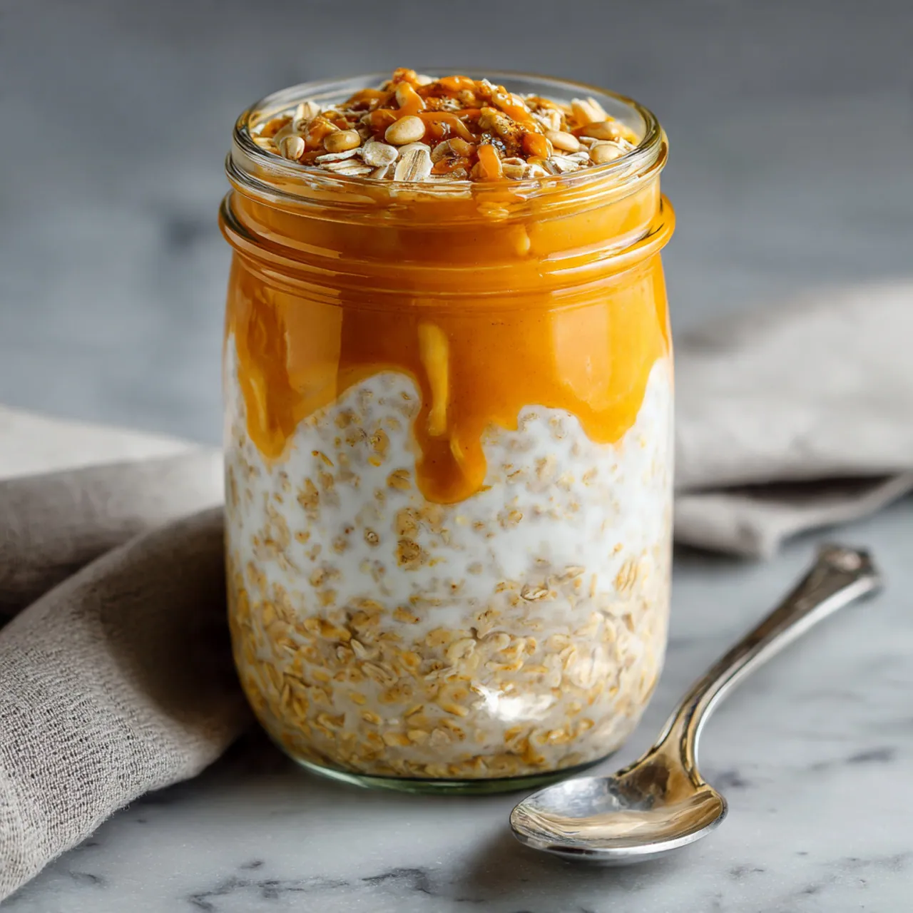Pumpkin Overnight Oats