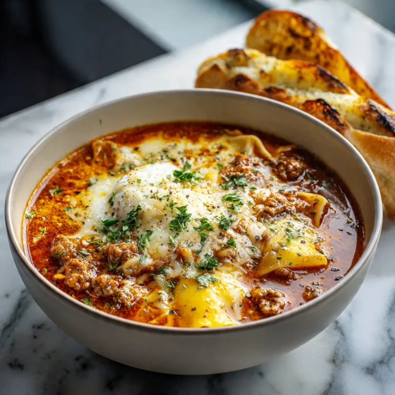 Lasagna Soup Recipe
