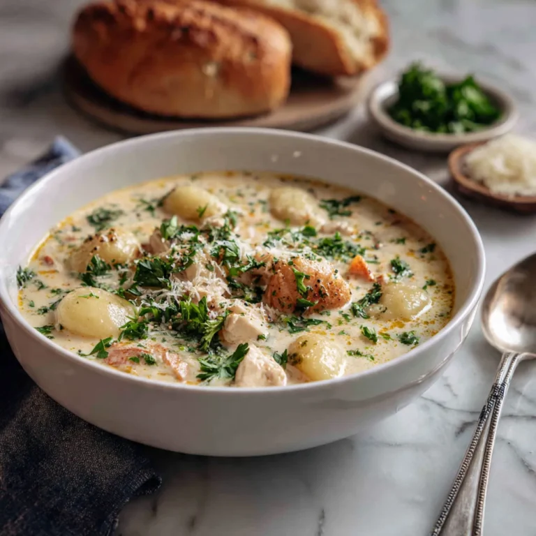 Creamy Chicken Gnocchi Soup Recipe for Rich Comfort Food 10 Chicken Gnocchi Soup Recipe