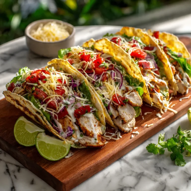 Chicken Tacos Recipe