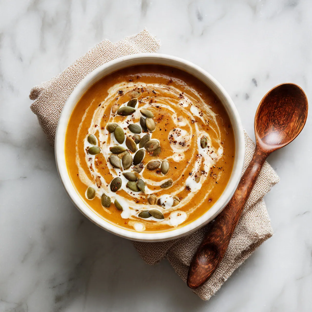 Crockpot Acorn Squash Soup Recipe