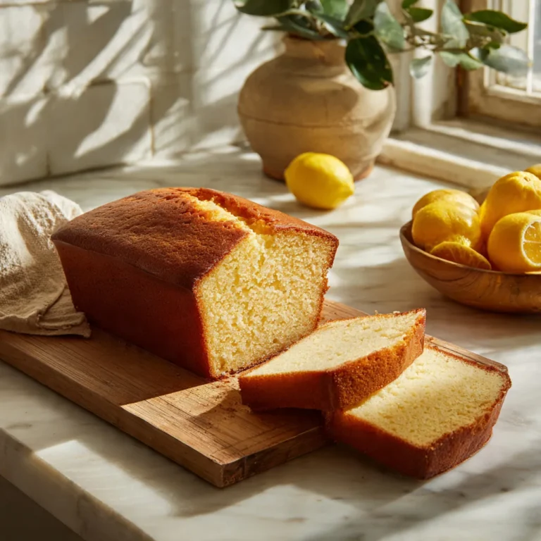 Lemon Pound Cake Recipe